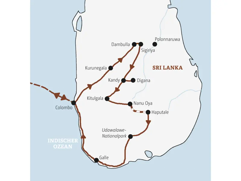 12 Tagige Rundreise Durch Sri Lanka