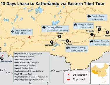 13 Days Tibet Tour