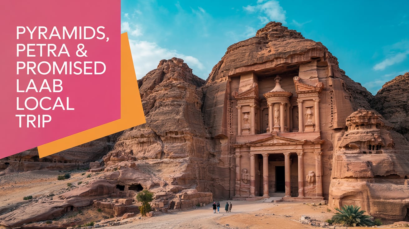 Pyramids, Petra & Promised Land: Ultimate Arab Local Trip