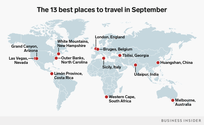 Where To Travel In September